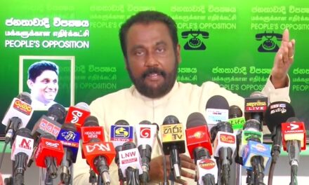 හෙලුවෙන් යන ආණ්ඩුව යහපාලන සරම ඇදන් පාලම උඩ නටනවා – හෙක්ටර් අප්පුහාමි