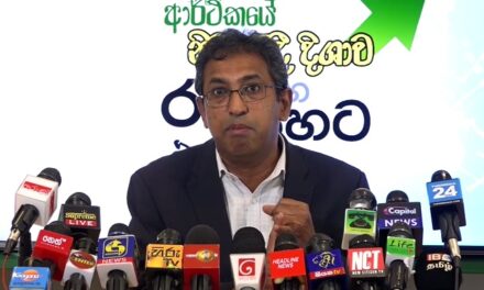 සජබ  ආර්ථික දැක්ම ඩොලර් ණය කන්දක් වෙනුවට ඩොලර් සංචිත කන්දක් ඇති කිරීමයි