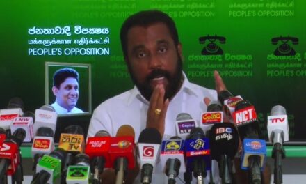 ආණ්ඩුව ගහන්න ගිය හොඳම ගේමක් සජබෙන් බේරගත්තා ආණ්ඩුව හිරිකිත වැඩක් කරලා හෙක්ටර් අප්පුහාමි කියයි