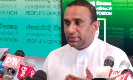 ආණ්ඩුව ජනතාවගේ කටවල් වැසීමට ත්‍රස්තවාදය වැළැක්වීමේ පනත අද පාර්ලිමේන්තුවට ගෙනාවා – චමින්ද විජේසිරි