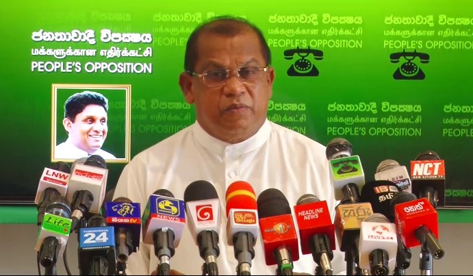 ජනාධිපති එක්ක ඩීල් දාන පිරිසක් සමඟ සර්වපාක්ෂික සමුළුවක් කරනවා – සජබ මහලේකම් කියයි