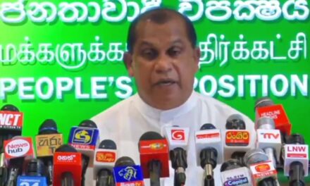 දුෂිත ආණ්ඩුවට එරහිව  සජබෙන් දැවැන්ත පා ගමනක්