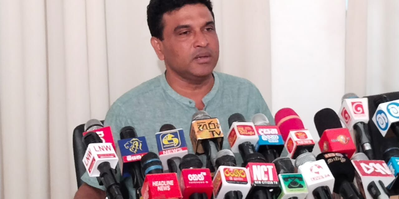 තමන්ගෙ ආරක්ෂාව වෙනුවෙන් රටේ මහ ජනයාට මර්ධනය ගෙන එන ආණ්ඩුවක් මේක – නලින් බණ්ඩාර මහතා