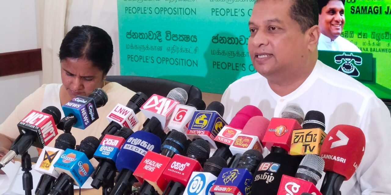 මහජනතාව නැවතත් ඇන්දෙන්න ලෑස්ති වෙනවා නම් රටට දෙයියන්ගේ පිහිටයි – ජේ.සී අලවතුවල