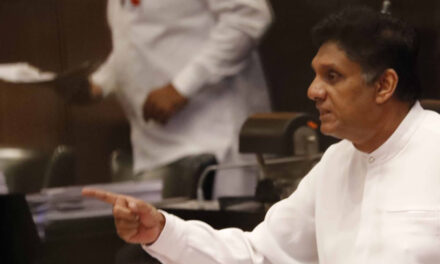 ජනාධිපතියි ආණ්ඩුවයි කූට උපක්‍රමවලින් මැතිවරණය කල් දාන්න හදනවා – විපක්ෂ නායක සජිත් පාර්ලිමේන්තුවේ දී හඬ නඟයි (VIDEO)