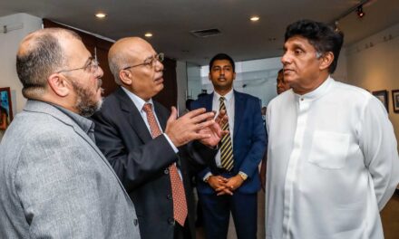 විපක්ෂ නායකවරයා අද පලස්තීන ඉඩම් දින චිත්‍ර ප්‍රදර්ශනයට සහබාගී විය (VIDEOS&PHOTOS)