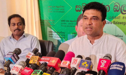 සජිත් ප්‍රේමදාස හැමදාම පොඩි මිනිහා වෙනුවෙන් කට ඇරියා – නලින් බණ්ඩාර පිළිතුරු දෙයි