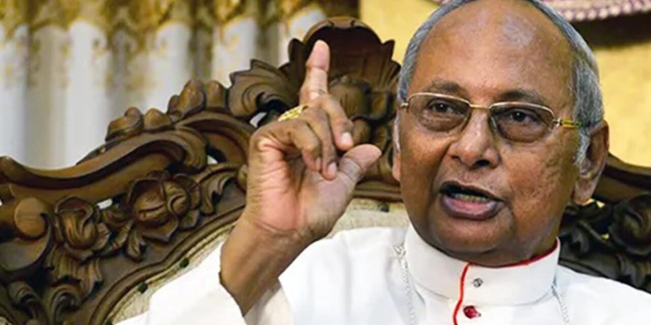 කකුළුවා නටන්නේ වතුර උණුවෙනකම් පමණයි – අති උතුම් මැල්කම් රංජිත් හිමිපාණන්