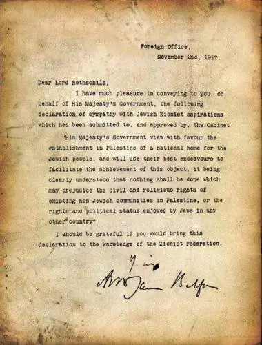Balfour Declaration