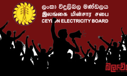 නොනවතින මහජන විරෝධතා මැද විදුලි සේවකයෝත් අද කොළඹට