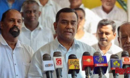 “මාස තුනක් ඉන්න ආණ්ඩුවට මොන මැතිවරණ ක්‍රම සංශෝධන ද” – තිස්ස අත්තනායක