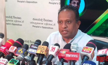 “ප්‍රජාතන්ත්‍රවාදය වනසන ආණ්ඩුවේ වෑයම පරාජය කරනවා” – චන්දිම වීරක්කොඩි