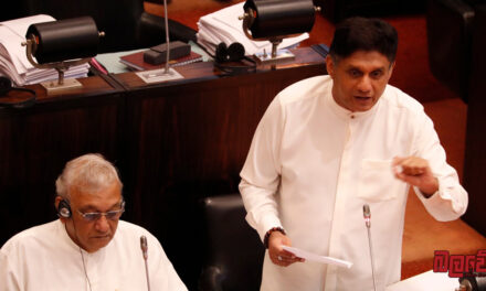 “IMFඑක කියන කියන පදේට නටන රජයක් වැඩක් නැහැ” – විපක්ෂ නායක සජිත් (VIDEO)