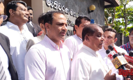 දිනන සජිත් වෙනුවෙන් සජබය අද ඇප මුදල් තැන්පත් කරයි (PHOTOS)