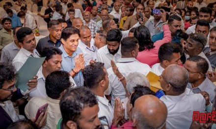 “රනිල් එක්ක සාකච්ඡා නැහැ, මහ මැතිවරණයට ඉදිරිපත් වෙන්නේ සමගි ජන සන්ධානයෙන්” (VIDEO)